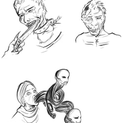 Lesser demons scetch