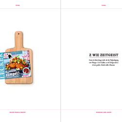 Konzept und Gestaltung Food-Segment