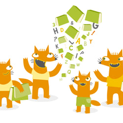 Corporate Illustration Leseförderkreis Hochheim am Main