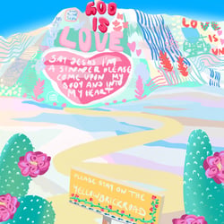Artwork „Love for Salvation Mountain“