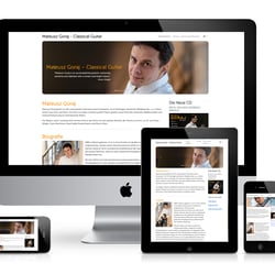 mateuszgoraj.com – Gestaltung und Umsetzung