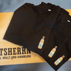 Ratsherrn Brauerei // HAMBURG HELL Illustration als Textilprint