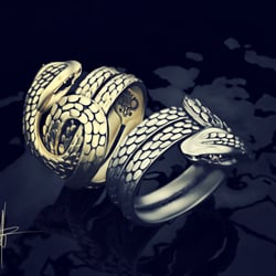 Schlangen Ring für BLACK BARON (TM)