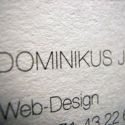 Visitenkarte – Dominikus Juen