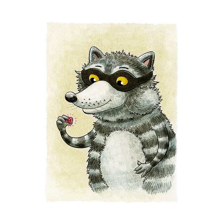Tierillustrationen Charaktere