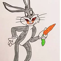 SKETCHTEMBER 21 – NR.11 –THEMA: BUGS BUNNY