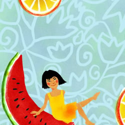 Cover einer Kinderzeitschrift über gesundes Essen