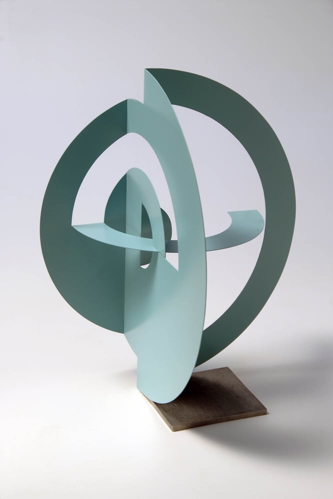 Skulptur: Discus rotundus M von Daniel Chiquet