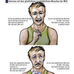Illustration zum Thema Drei arten von Leid