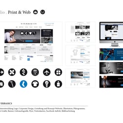 Konzeption, Illustration, Design des Internetauftritts