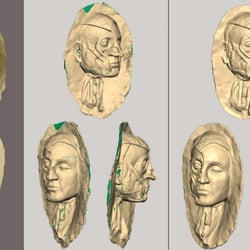 3D | skulptur, digital Einscannung und 3D Bearbeitung.