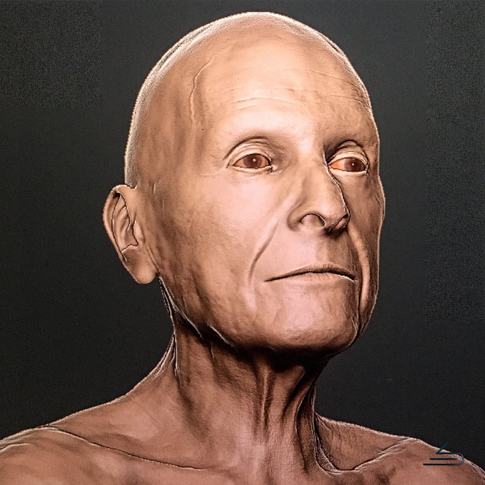 Sculpted head WIP