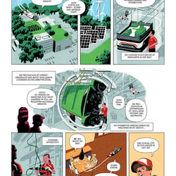 Zweiseitiger Comic für das Porsche Magazin „Christophorus“
