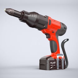Nietmaschine. Rot (2).