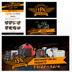 Bikerhiway campaign Black Week