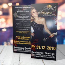 Seepost Schondorf – Flyer Sylvester 2010