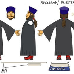 Turnaround Orthodoxer Priester
