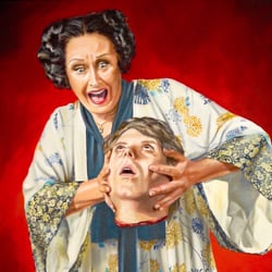 Illustration für Theaterplakat