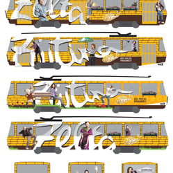 Zelta Zivtina prepaid phone card, streetcar