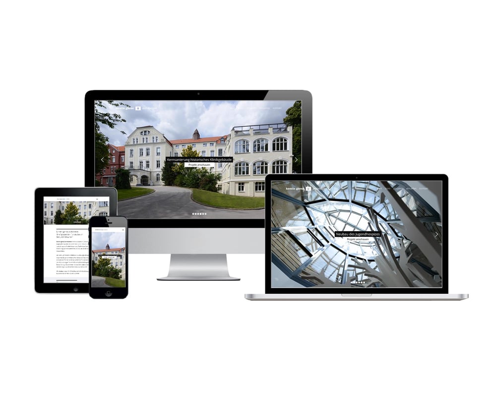 Website für kerstin gierse architekten