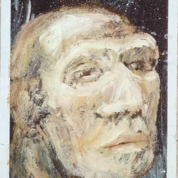 Portrait/Rekonstruktionsversuch Neandertaler