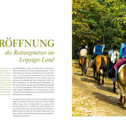 Doppelseite für Artikel „Reitwegenetz“