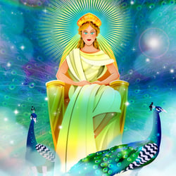 Hera, Gemahlin des Zeus und Schutzgöttin der Ehe.