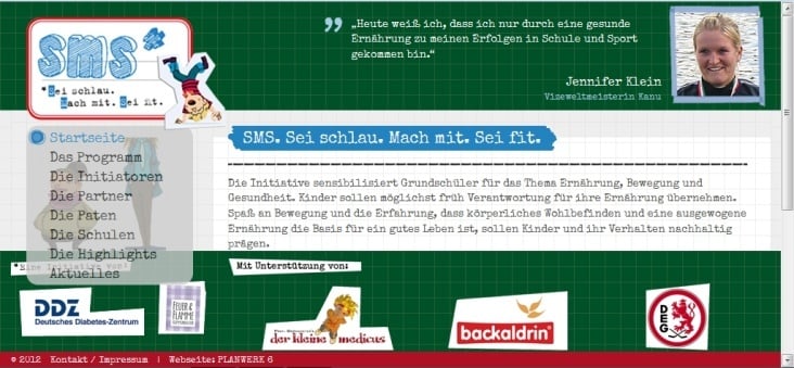 Aktionshomepage
