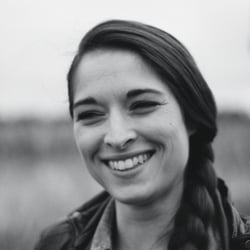 BLACK AND WHITE SMILE