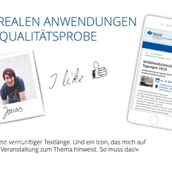 Die realen Anwendungen als Qualitätsprobe