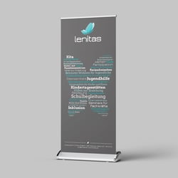 lenitas gGmbH Rollup gestaltung