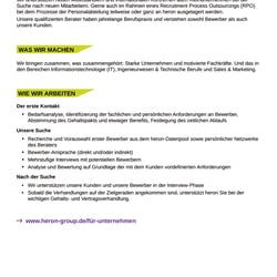 Imagebroschüre für Recruitment Unternehmen, 2023