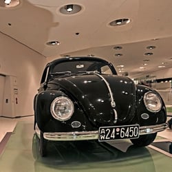 Käfer Panorama  im Porsche Museum Stuttgart