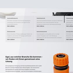 Entwicklung der neuen Website mit Responsive Webdesign und dem Wordpress CMS. Dazu professionelle OnPage SEO für optimale Auffi