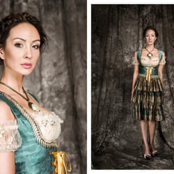 Konzeption und Gestaltung Broschüre für das Modelabel Shanty Dirndl Couture