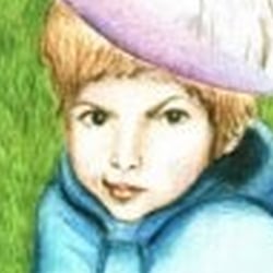 Mischtechnik aus Aquarell und Buntstift