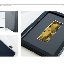 CITINIC Artprint schwarz in Geschenkbox