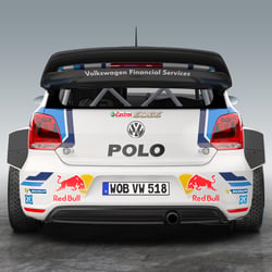 Technische Illustrationen zum Polo WRC