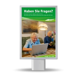 Stadtwerke Flensburg – Plakat „Haben Sie noch Fragen?“