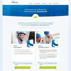 TAIFUN Software AG, Relaunch der Webseite