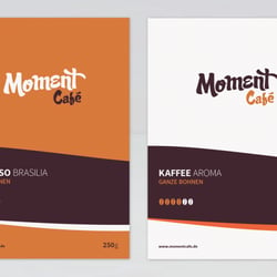 Moment Café — Kaffee Labels