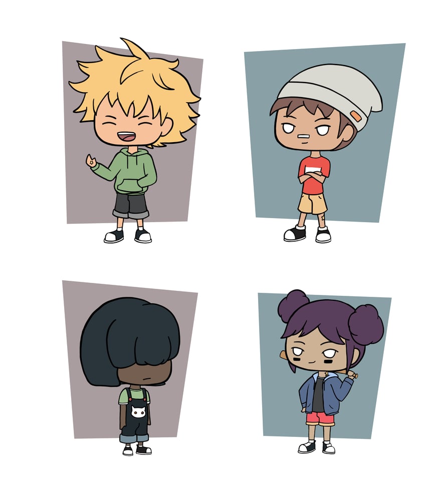Character Design Friends