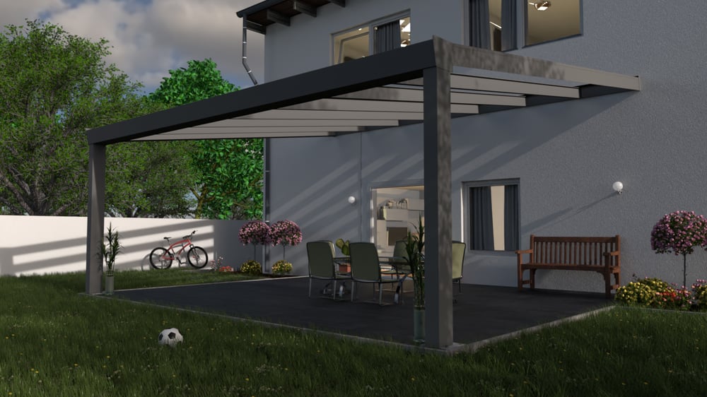 3D exterior Visualisierung „Garten“