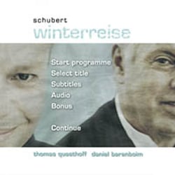 DVD – Winterreise Hauptmenü