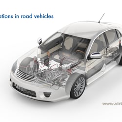Cable applications in road vehicles