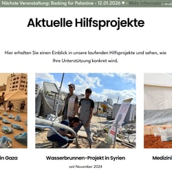 Nutrition Organisation – Hilfsprojekte