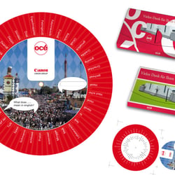 Corporate Design: Oce Printing Systems / Canon in verschiedenen Varianten