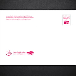 Postkarte Rückseite