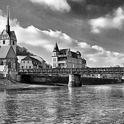 Gera, „Dix-Blick“ auf Untermhäuser Brücke