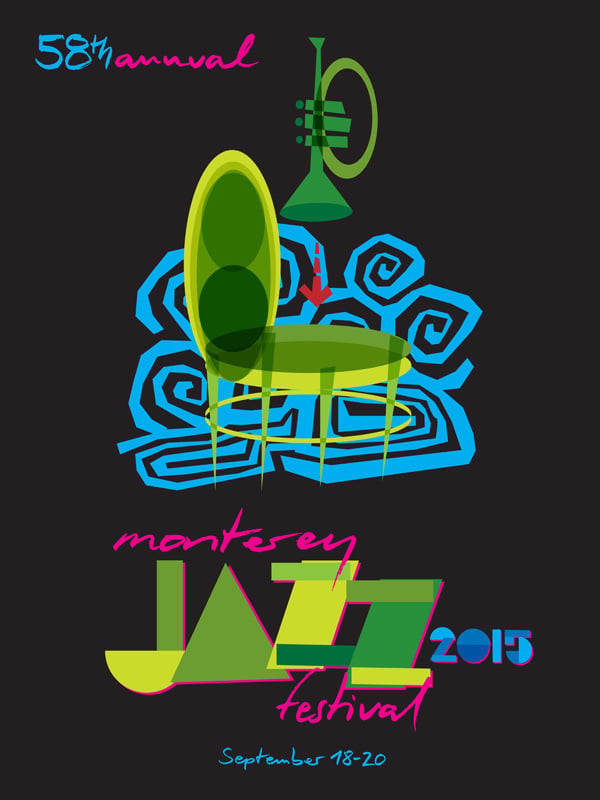 58th Annual Monterey Jazz Festival / Poster